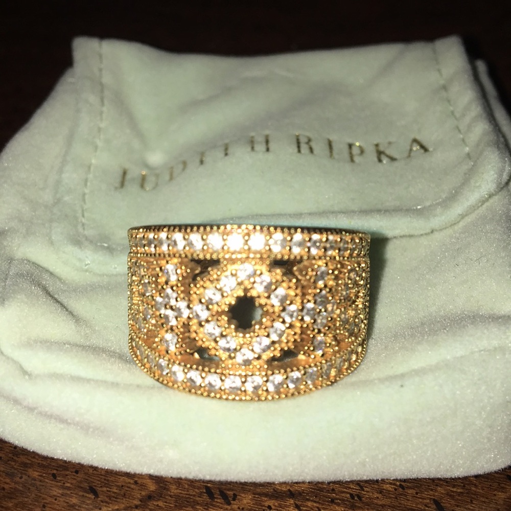 Judith Ripka Gold Ring